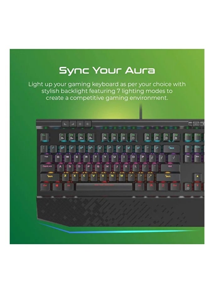 فيرتوكس لوحة مفاتيح ألعاب ميكانيكية VERTUX Tungsten Hyper Action - Image 2